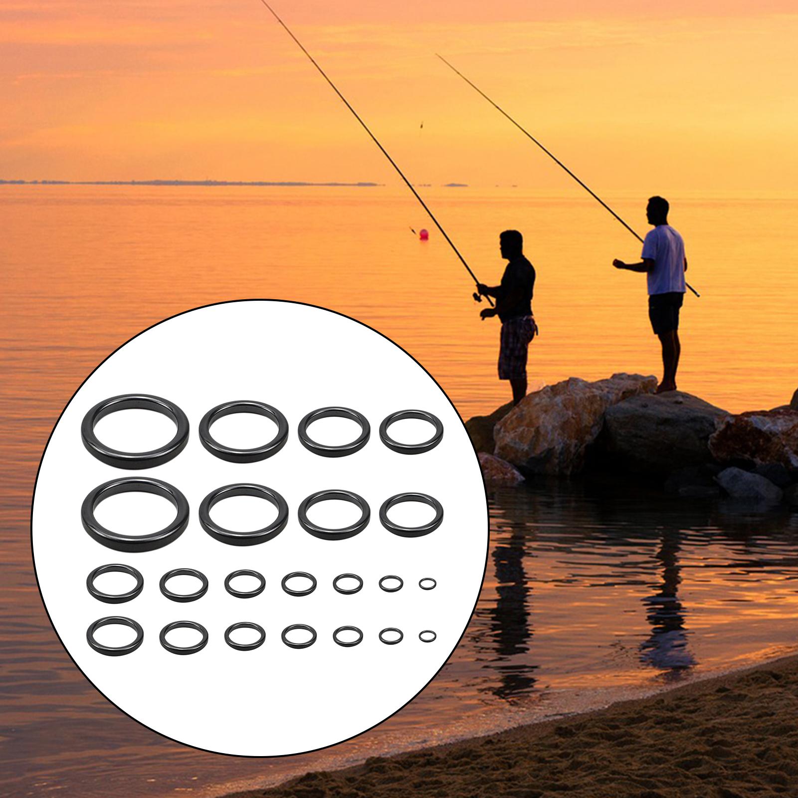 Fishing Rod Guide Replacement - Fishing Rod Guides Ceramic Repair Kit