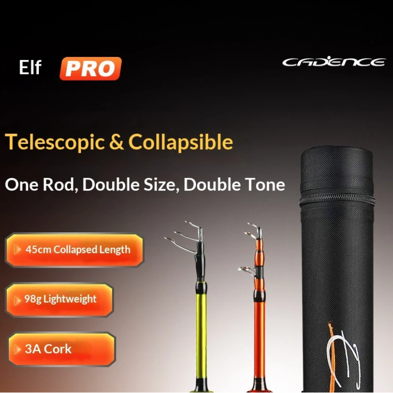 Fishing Rod Telescopic - Hot Selling Cadence Elf‑Pro Telescopic Fishing