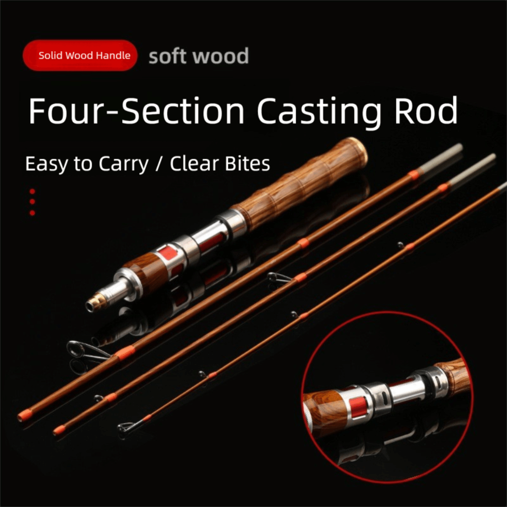 4 Sections Spinning Fishing Ro - Fishing Rod Spinning review and price