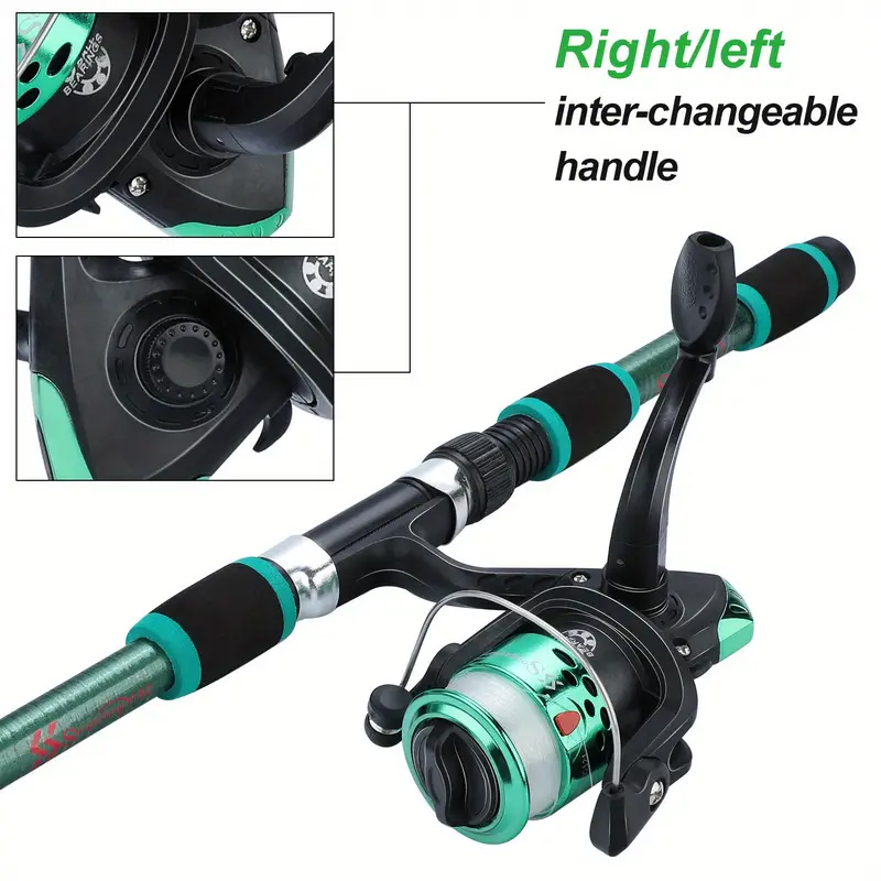 BRAVMACK Telescopic Fishing Po - Fishing Rod Spinning review and price