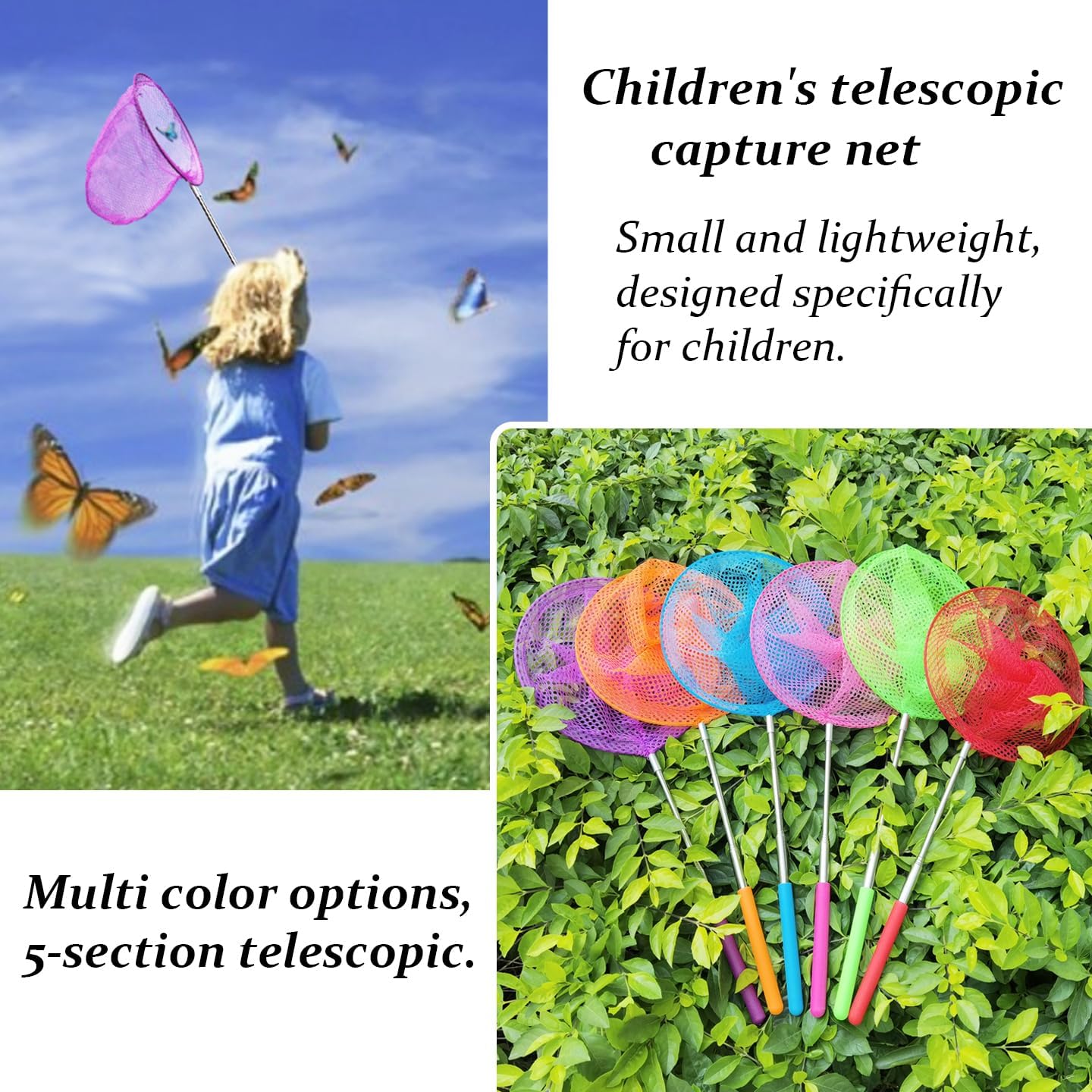 Mini Fishing Net Colorful Anti - Fishing Rod Telescopic review and price