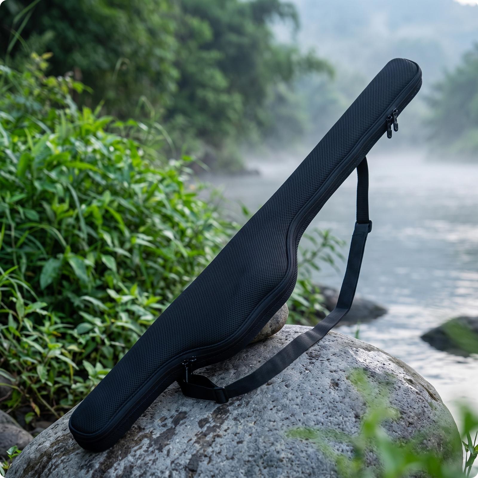 Compact Fishing Rod Case with  - Fishing Rod Case review and price