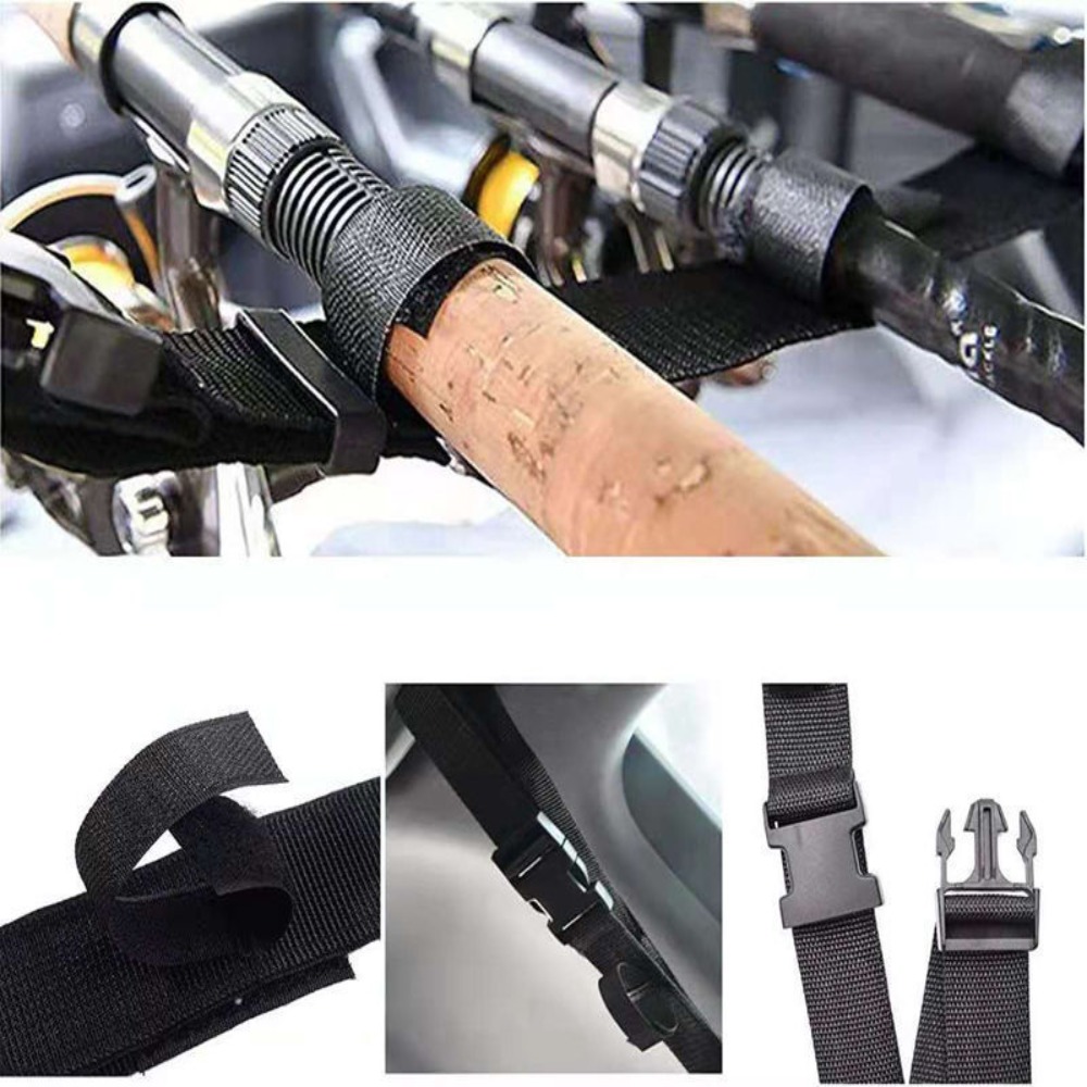 1/2pcs Black Vehicle Fishing R - Fishing Rod Rack review and price