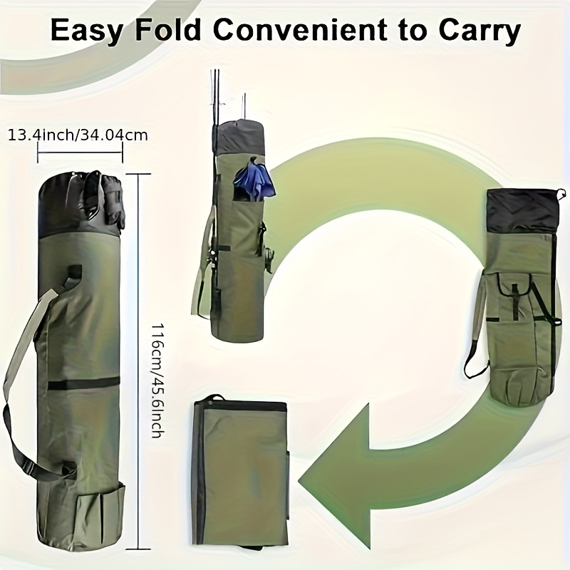 Fishing Rod Bag Oxford Cloth C - Fishing Rod Case review and price