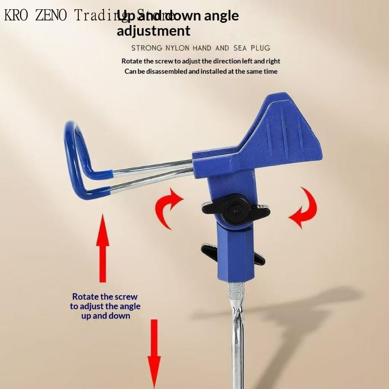 1 Set Heavy Duty Portable Fold - Fishing Rod Holder review and price