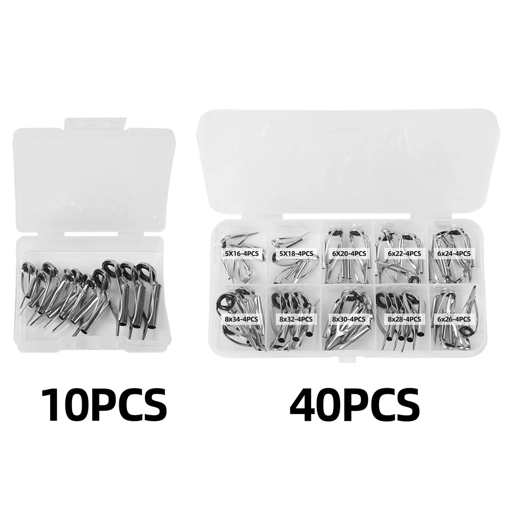 10/40pcs Fishing rod Tip Repai - Fishing Rod Guide Replacement review and price