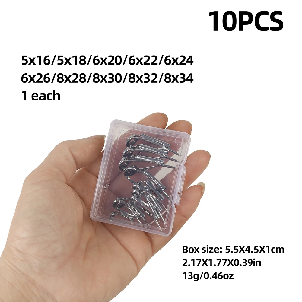 10/40pcs Fishing rod Tip Repai - Fishing Rod Guide Replacement review and price